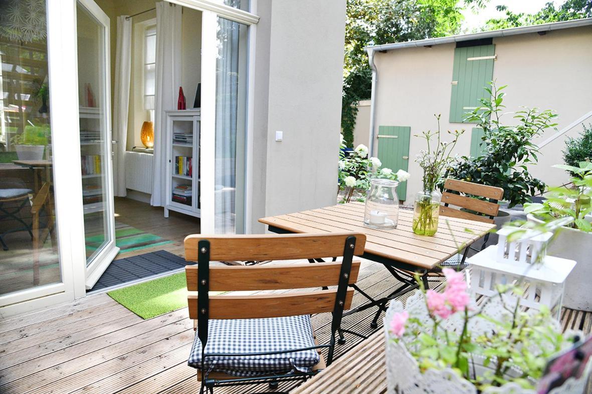 Jethon Studio-Appartement Im Gruenen Bernburg Εξωτερικό φωτογραφία